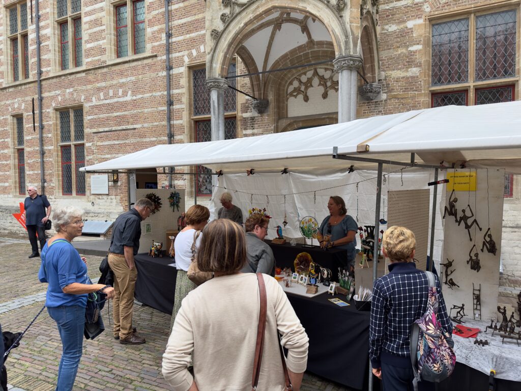 Kunstmarkt op historische locatie - Bergen op Zoom